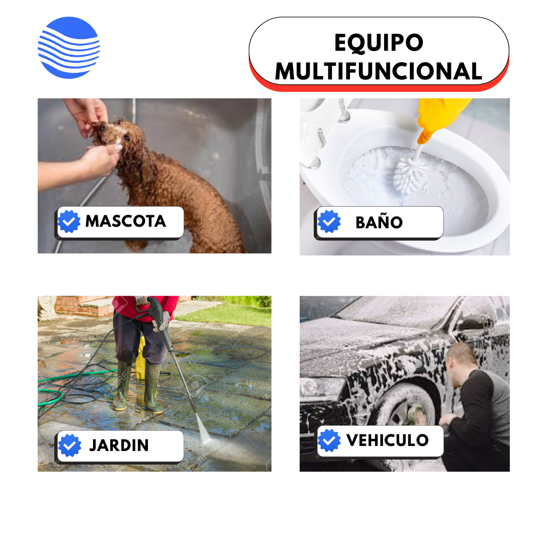 Hidrolavadora Inalambrica Portátil