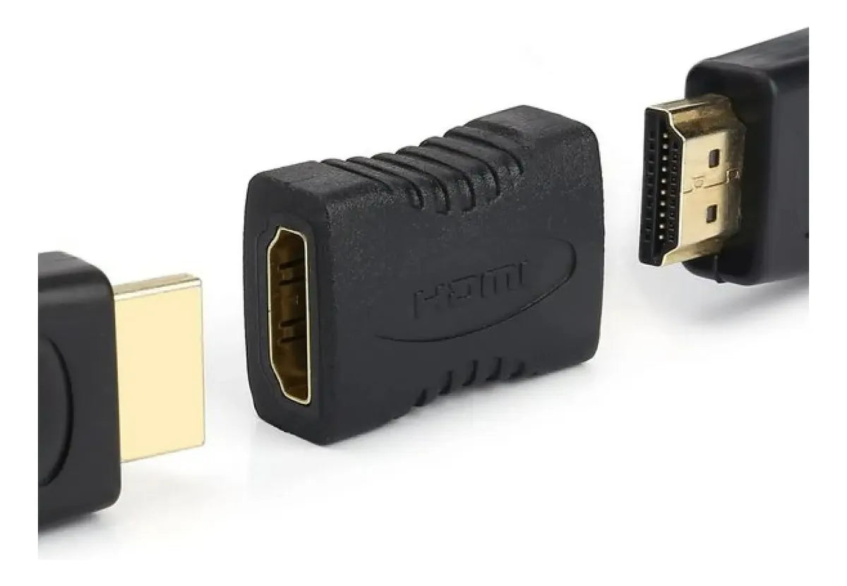 Adaptador Union Hdmi A Hdmi Hembra Acople 1080p