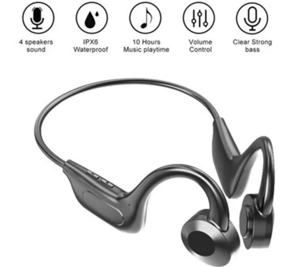 Audífonos Conducción Osea Inalámbricos U9 Deportes